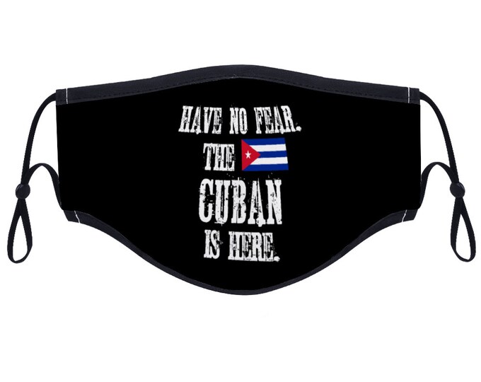 Cuban Mask Cuban Flag Mask Cuban Gift Cuba Mask Cuba - Etsy