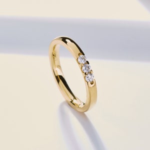 Diamond Trio Wedding Ring