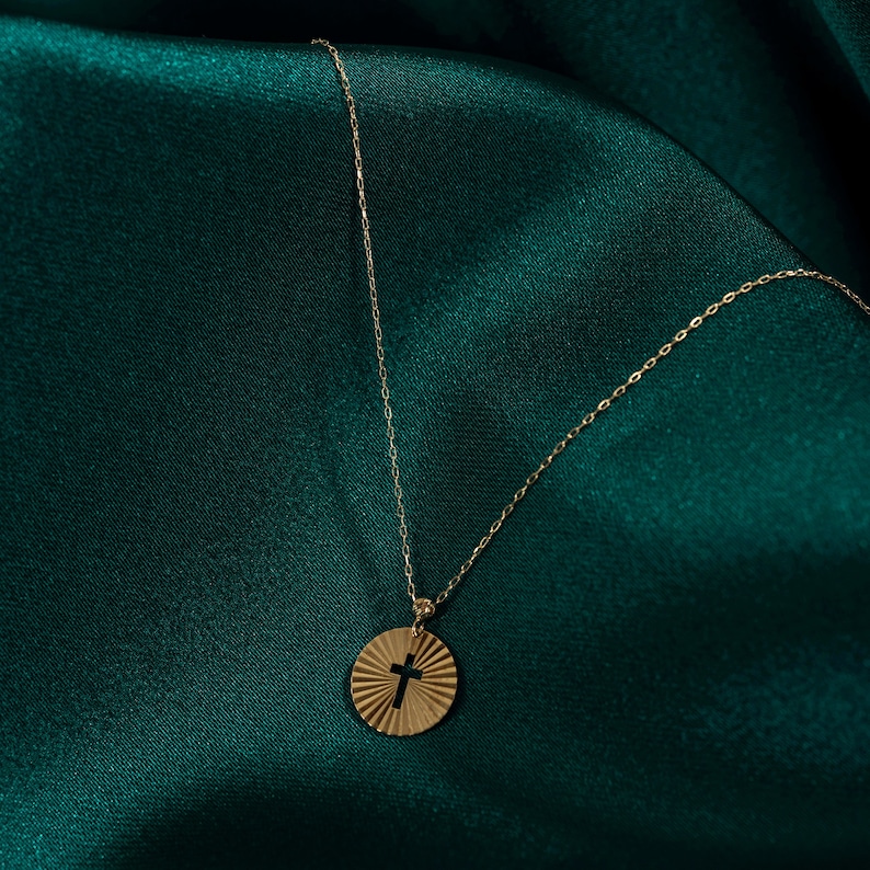 14k gold gift cross