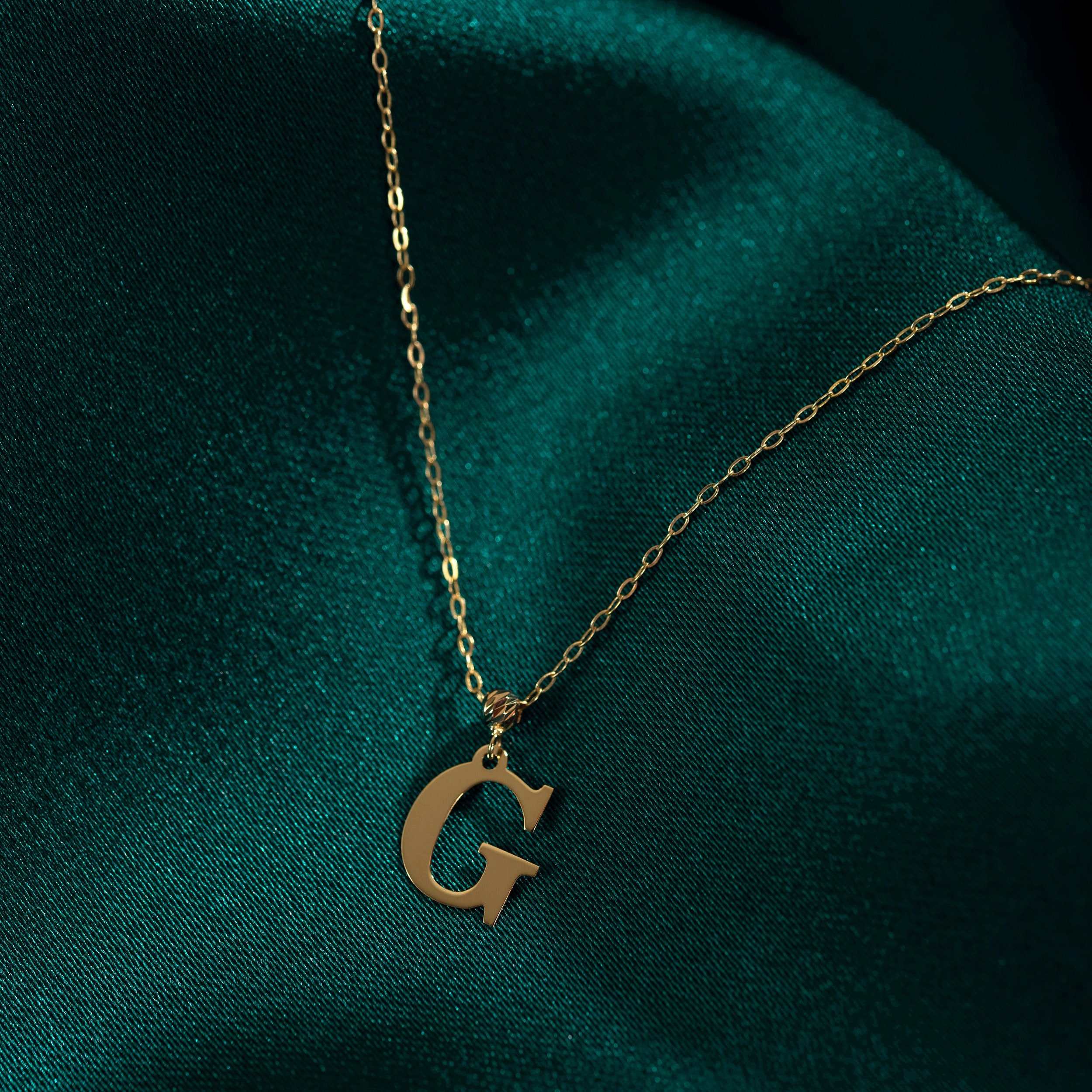 GEORGINI LUXURY LETTERS G INITIAL PENDANT GOLD – Georgini International