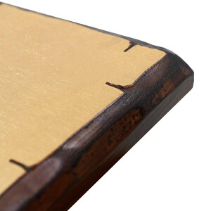 Pentecost - Gold Leaf Hand Carved Solid Pine Wood with Ageing Technique - Mounting point - Icon Case GIFT READY