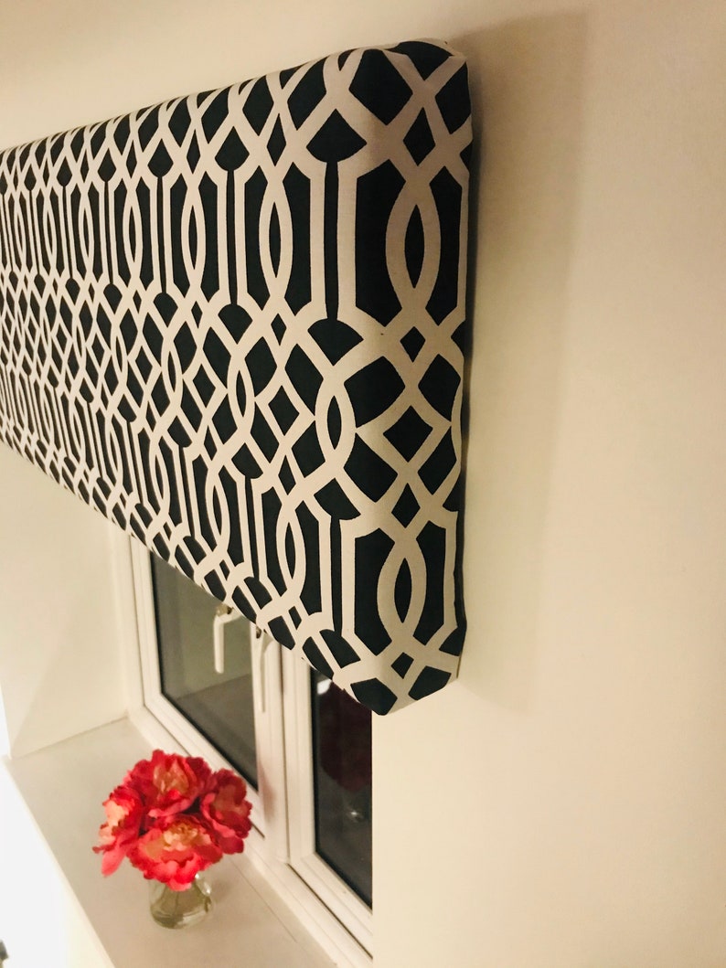 Bespoke Made To Measure Padded Box Pelmet Etsy