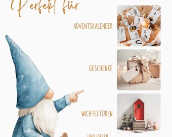 Produktbild von Glückswichtel - Herzwichtel Mit Geschenkkarte 8 Cm | Wichtel Figuren | Figuren & Engel