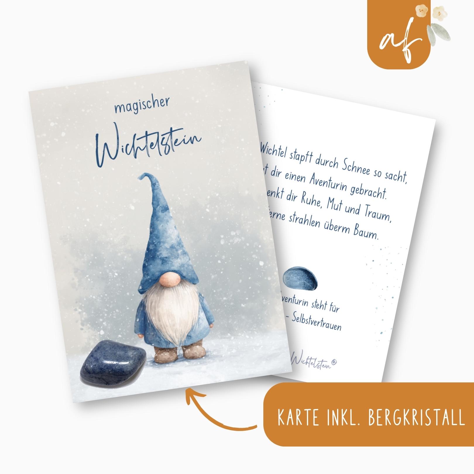 Magischer Wichtelstein 2-3cm Im Organzasäckchen In Produktbild-Vorschau 1