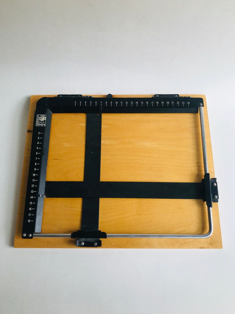 Vintage darkroom easel for film paper / Framing frame / Etsy