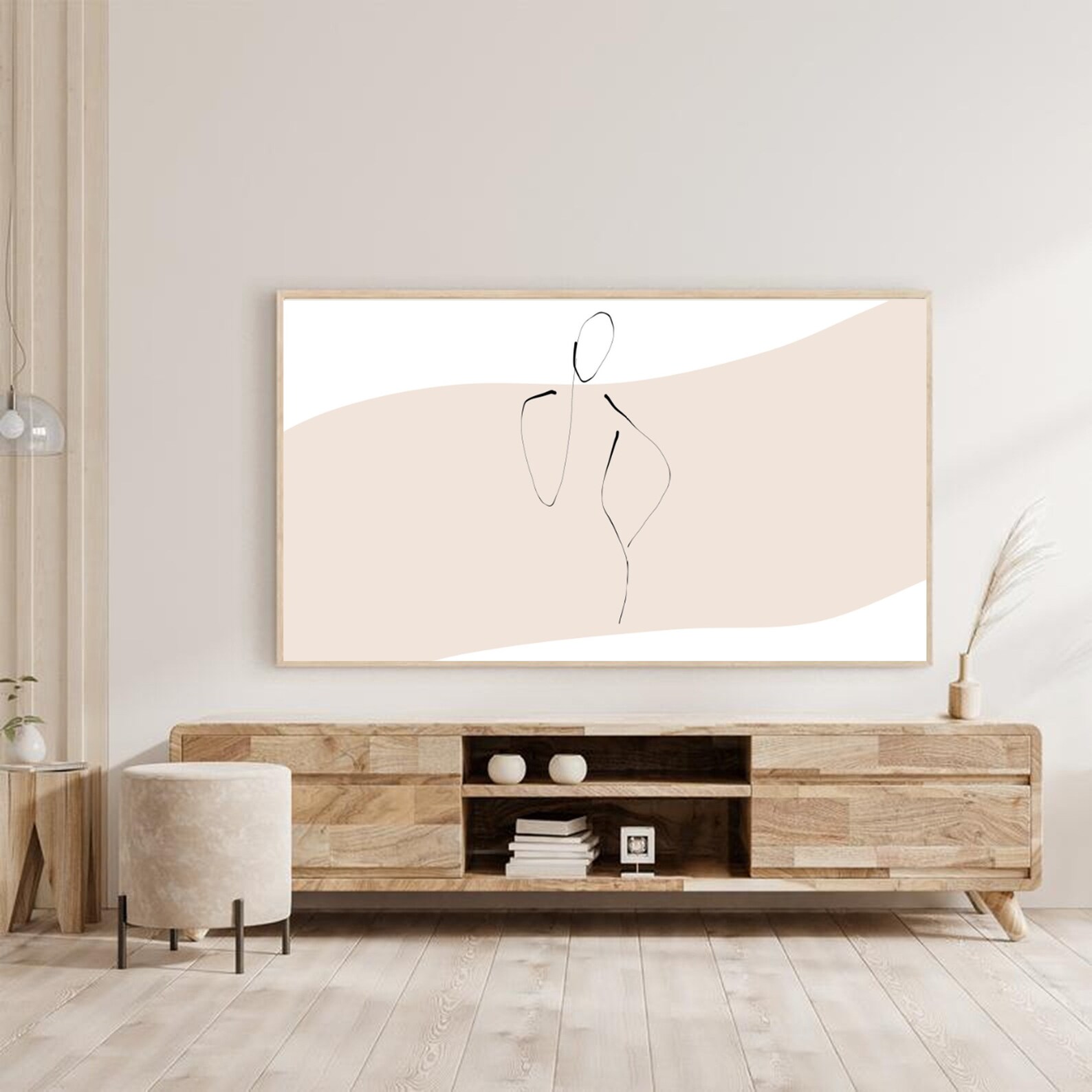 Samsung Frame TV Art Frame TV Art Abstract Contemporary Art Etsy