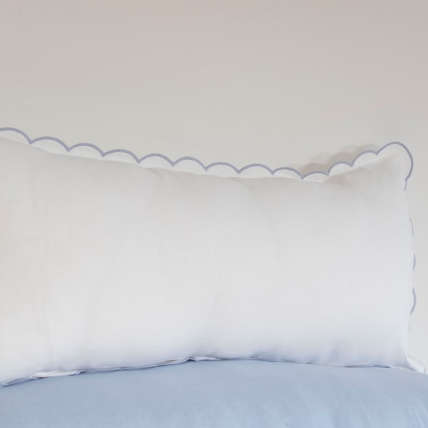 Ines Lumbar Pillow - Winter White