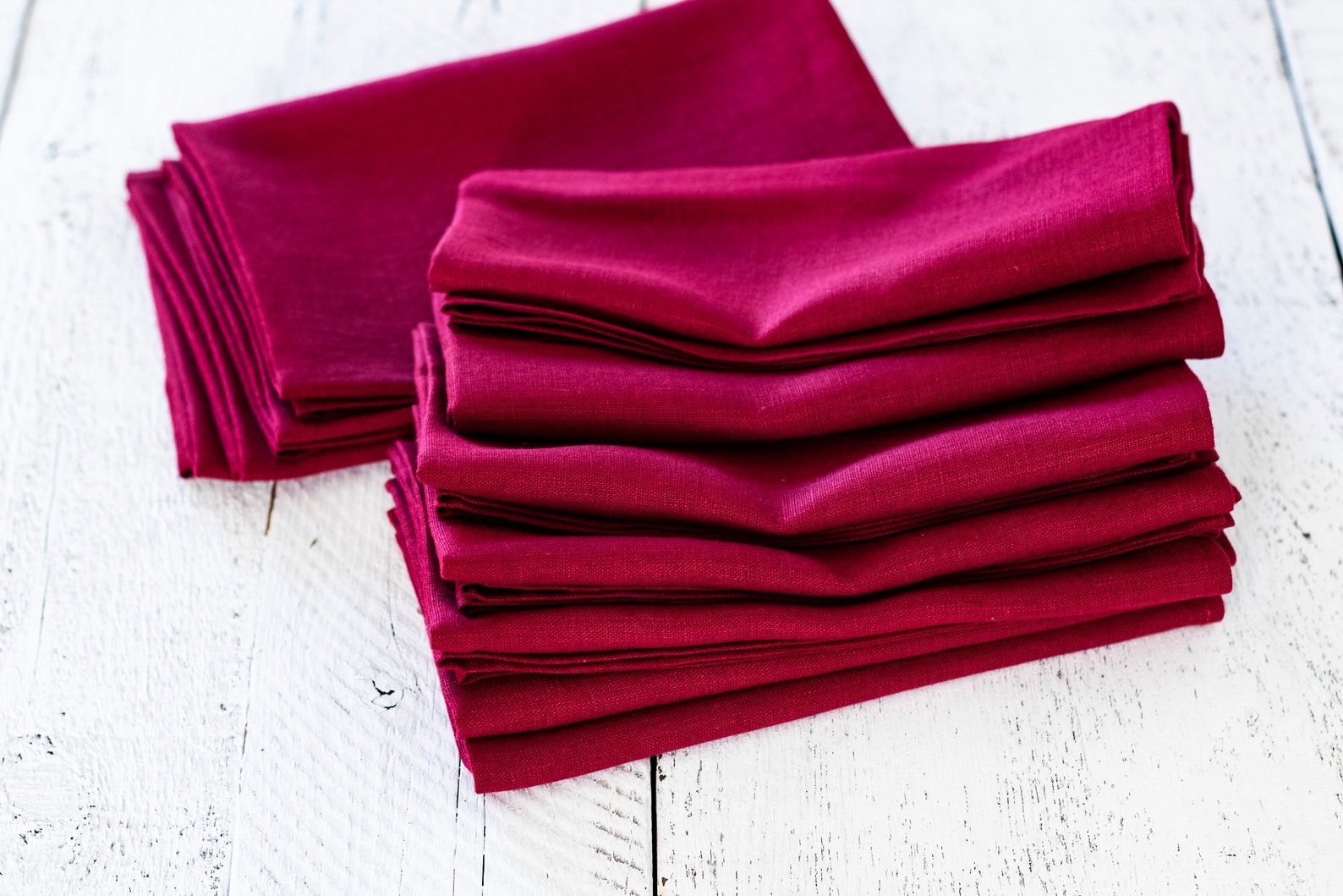 Burgundy Napkins Linen Cloth Napkins for Dinning Table Decor Etsy