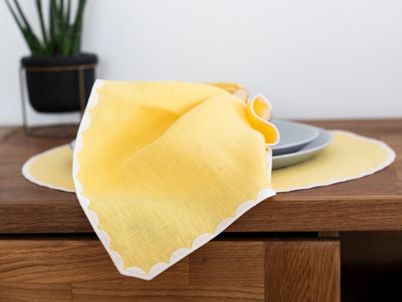 Sur La Table Linen Napkins, Set of 4