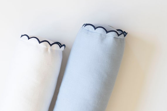 100% Cotton Round Bolster Pillowcase Decorative Pillow Covers Bed Sofa Pregnancy Beautifully Made In 3 Sizes 15cmx45cm, 20cmx60cm, 25cmx75cm