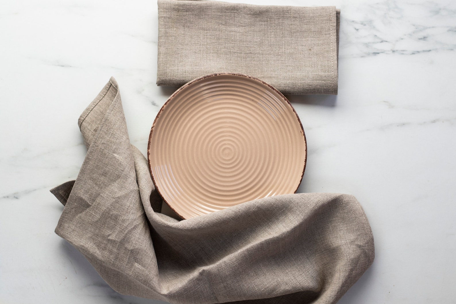 Softened Natural Linen Dinner Napkins Bulk for Party Table Etsy