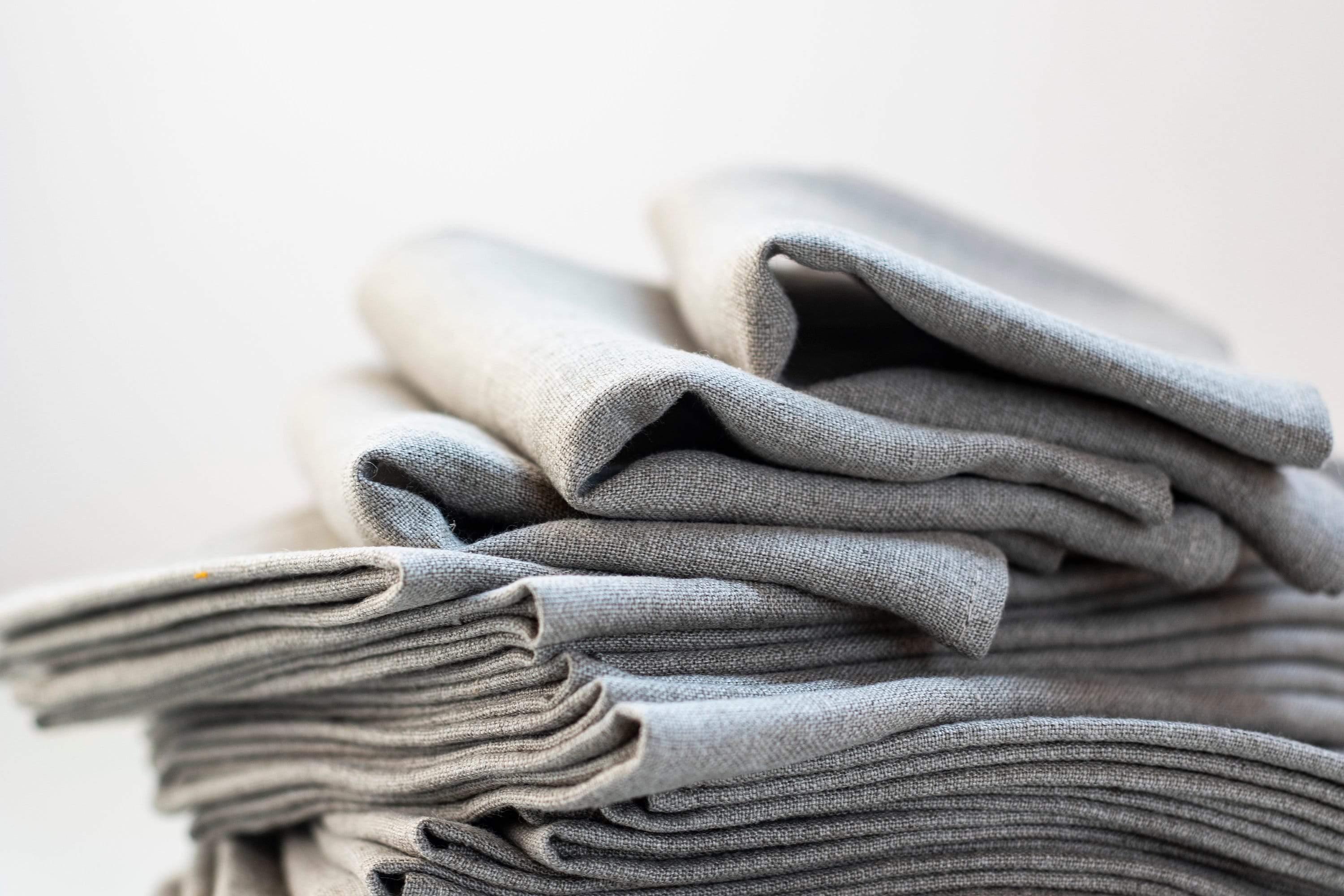 Gray Napkins Natural Linen Cloth Napkins Bulk Wedding Napkins Etsy
