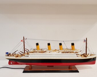 titanic model ship etsy