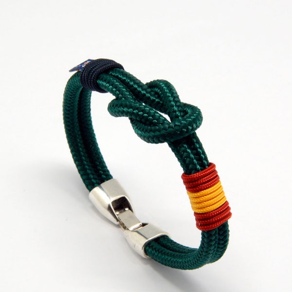 Seafarer bracelet with Spanish flag