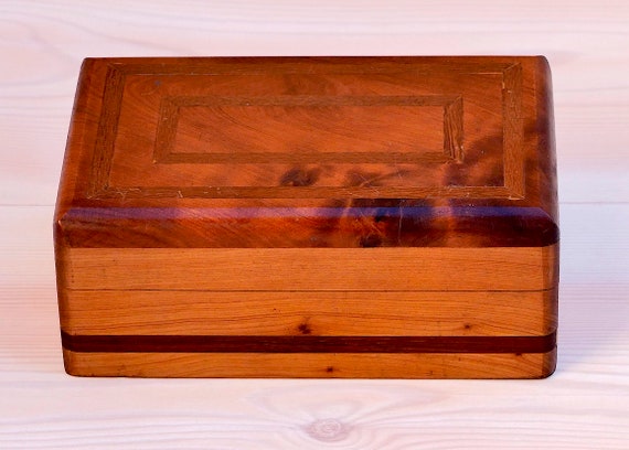 Thuya Wood Carved Jewelry Box, Wooden Jewerly Box… - image 2