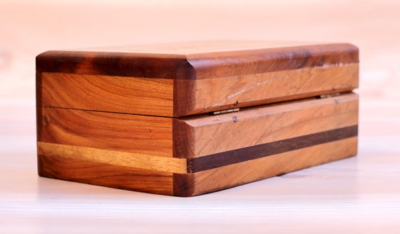 Thuya Wood Carved Jewelry Box, Wooden Jewerly Box… - image 4