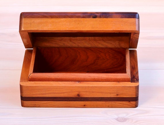 Thuya Wood Carved Jewelry Box, Wooden Jewerly Box… - image 3