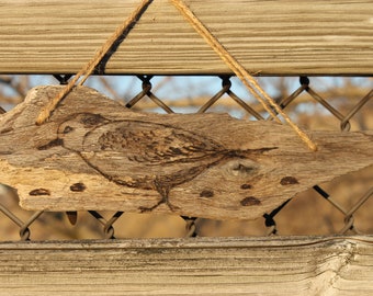 Sandpiper, Driftwood Wall Decor