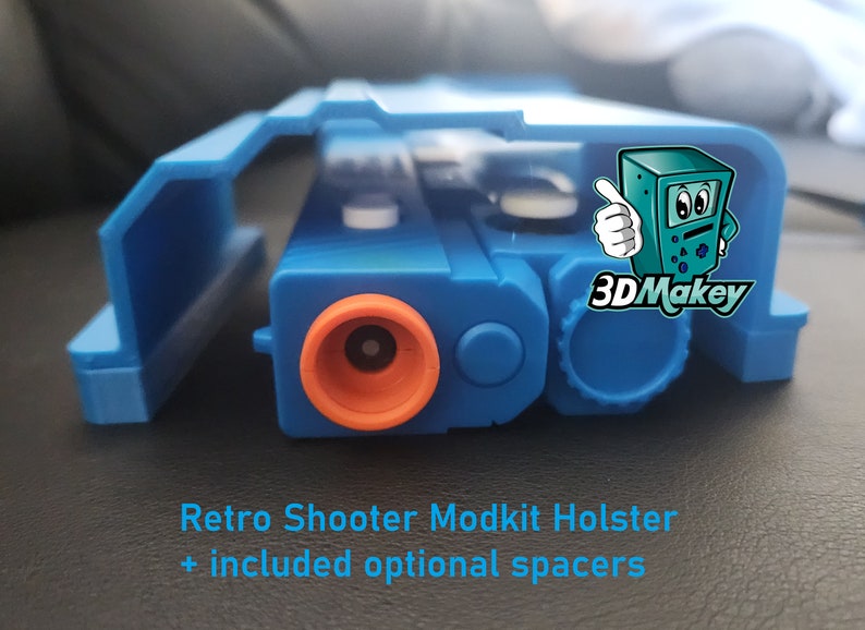 Retro Video Gaming Gun Holster fits Sinden Light Gun and Retro Shooter Guns with 3DMakey stocks optional spacers image 8