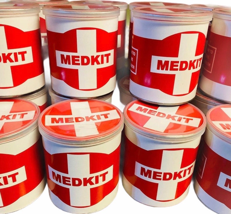 PDF Favors Printable Med Kit Labels for 1.4 oz Pringles Digital Download