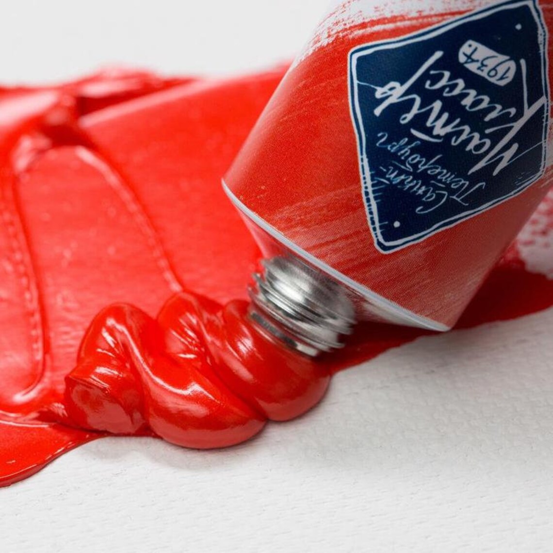 Oil paints Master Class All red shades 1 part Oil paints Etsy