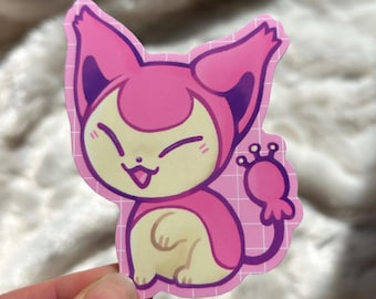 Skittty pkmn vinyl sticker