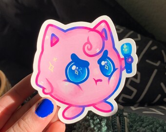 Jigglypuff Pokémon sticker