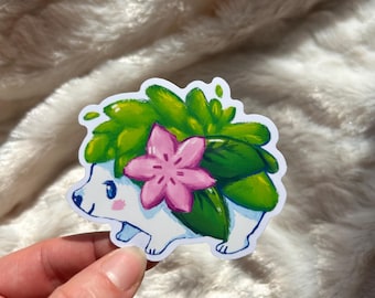 Shaymin vinyl sticker Pokmon grass mythical