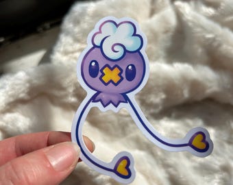 Driftoon kawaii Pokémon sticker