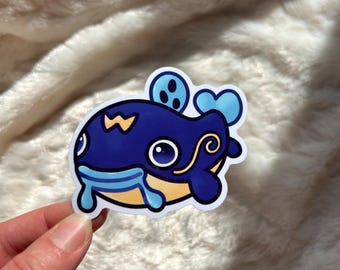 Pokmon whiscas vinyl sticker Nintendo switch