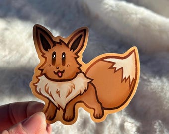 Eeve Pokmon sticker kawaii