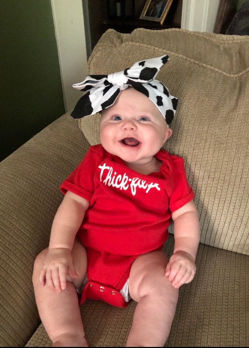 thick fil a baby onesie