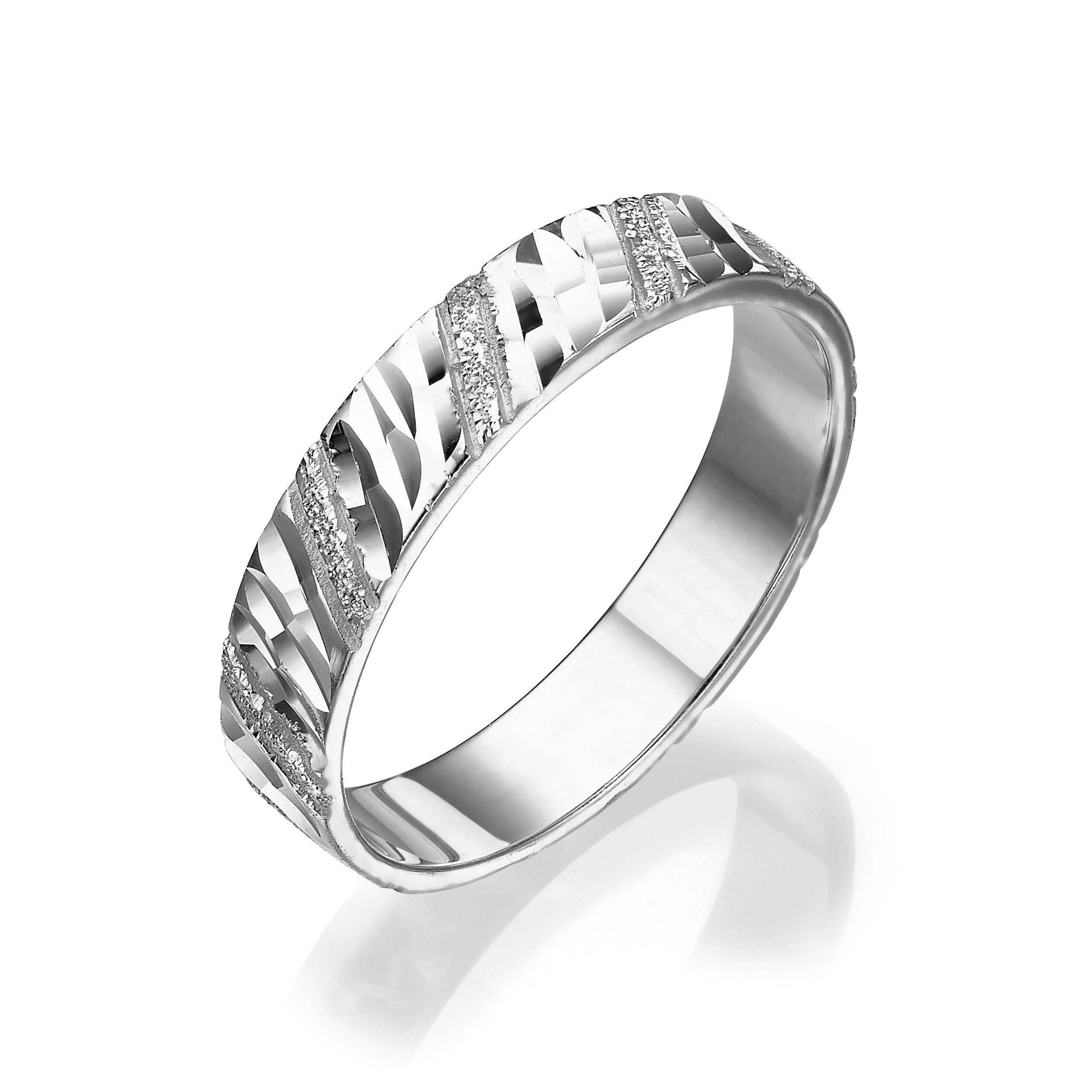 ★SENTIMENTS★ NO.434 [GOLD] RING 14ct Yellow Gold Ring with Diamonds - 0,06 ct - fineness 14