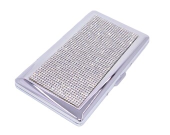 Bling Crystal Rhinestone Cigarette Case for 100s & 120s