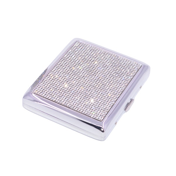 Bling Crystal Rhinestone Cigarette Case for 84mm Shorts
