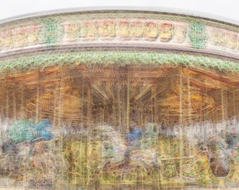 Merry-go-round: 16"x8" Limited Edition (of 25) Fine Art Print