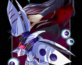 Haman Karn and Qubeley art print