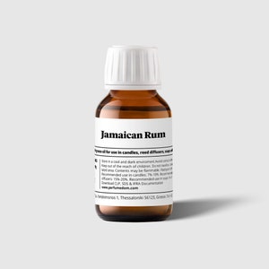 Jamaican Rum Professional Grade Fragrance Oil for candles, diffusers, soaps and lotions