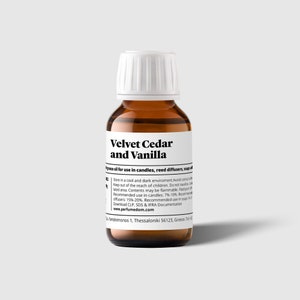 Velvet Cedar and Vanilla Professional Grade Fragrance Oil