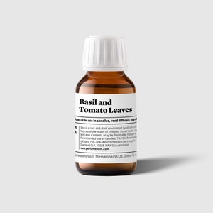 Basil and Tomato Leaves Professional Grade Fragrance Oil