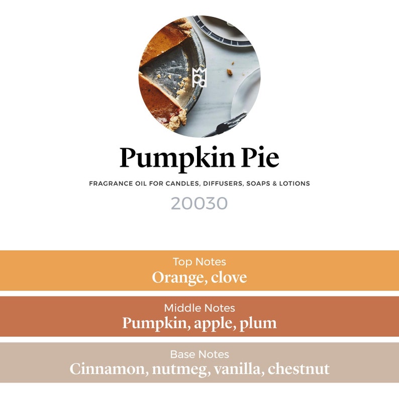 Pumpkin Pie Professional Grade Fragrance Oil for candles, diffusers, soaps and lotions image 3
