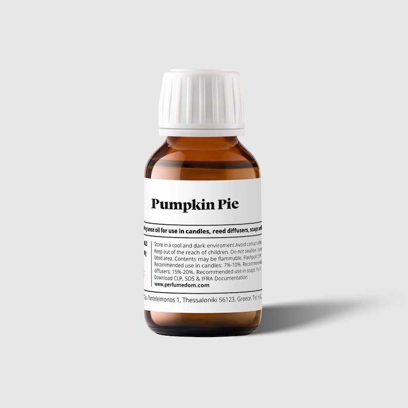 Pumpkin Pie Professional Grade Fragrance Oil for candles, diffusers, soaps and lotions image 1