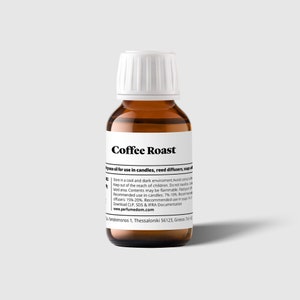 Coffee Roast Professional Grade Fragrance Oil for candles, diffusers, soaps and lotions