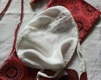 St. Birgitta's Cap Coif and Veil| Medieval| Renaissance| Living History|SCA| LARP| Historical costume| Tudor| Witcher| Renfaire