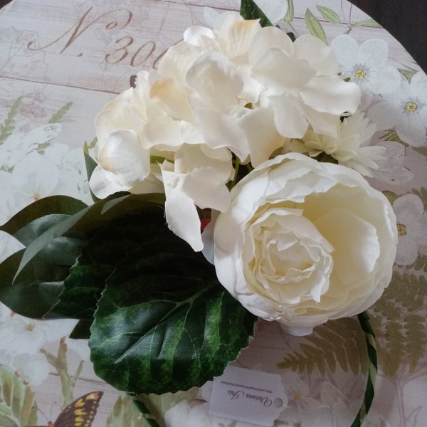 Art Nouveau Hydrangea Wedding Wreath Lolita Kawaii Fairy Kei Jfashion