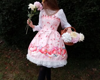 Pink Lolita Dress - Etsy