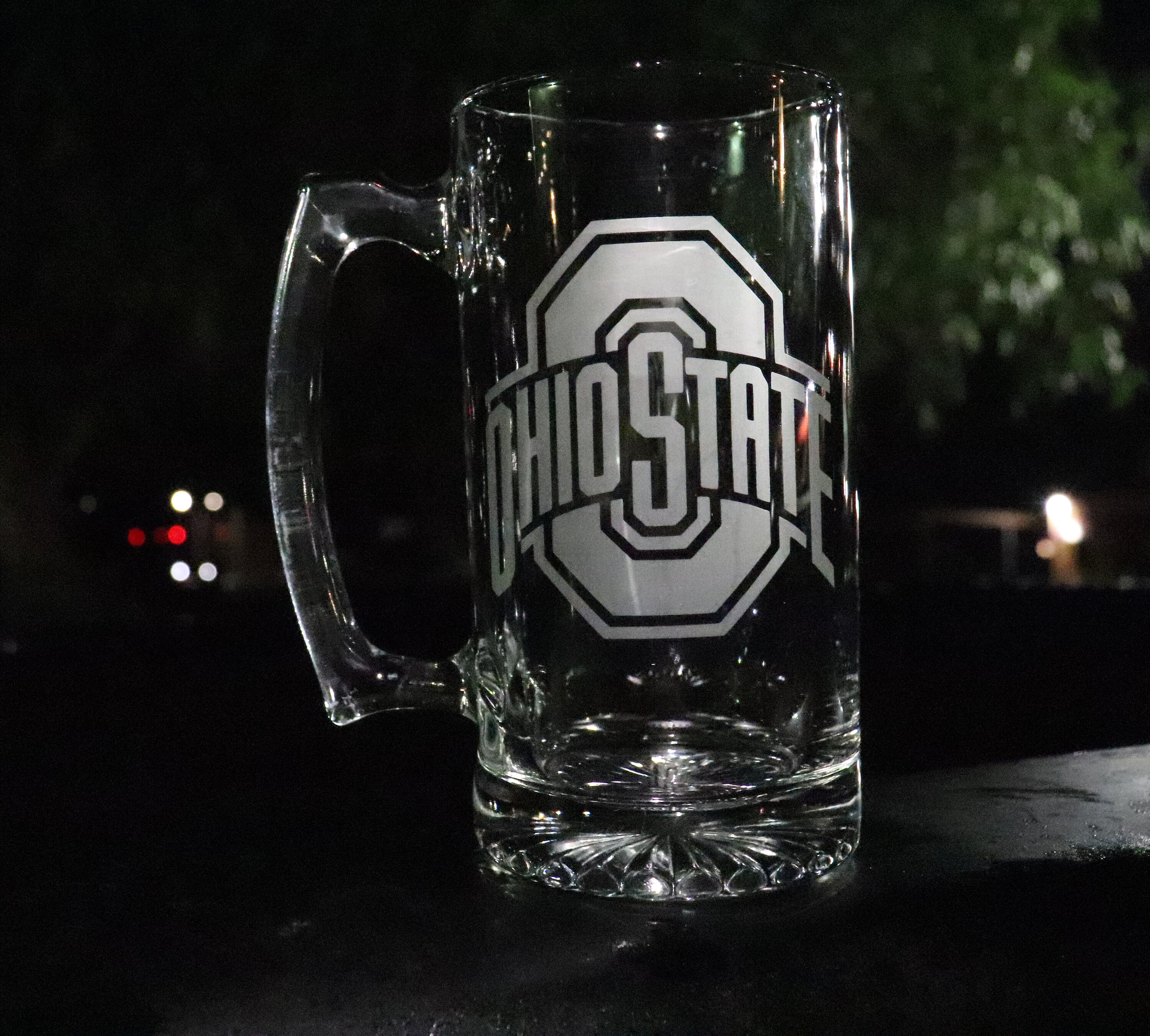 Ohio State University Beer Mug Etsy