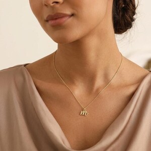 Sterling Silver Initial Necklace: Custom Heart Pendant, Dainty Jewelry
