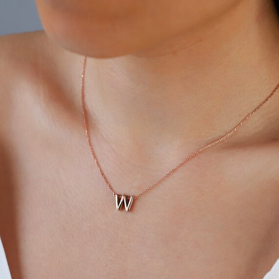 Personalized Sterling Silver Layered 3d 
