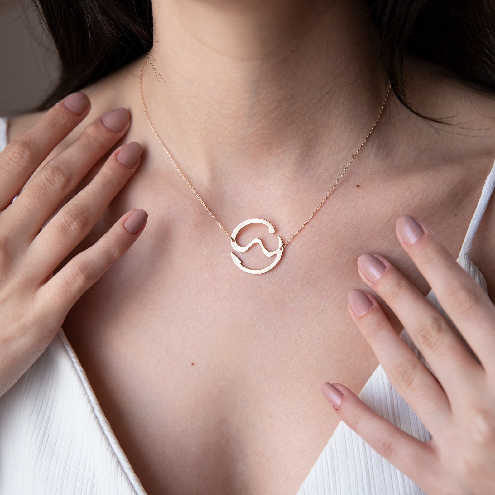Lady Gaga Necklace Chromatica Necklace Symbol Necklace - Etsy